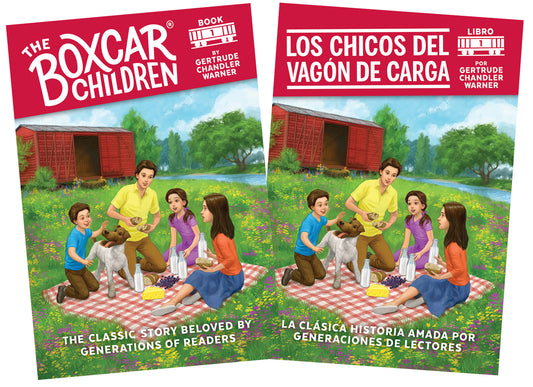 The Boxcar Children (Spanish/English set), Los chicos del vag�n de carga (The Boxcar Children Mysteries) (Book:1)