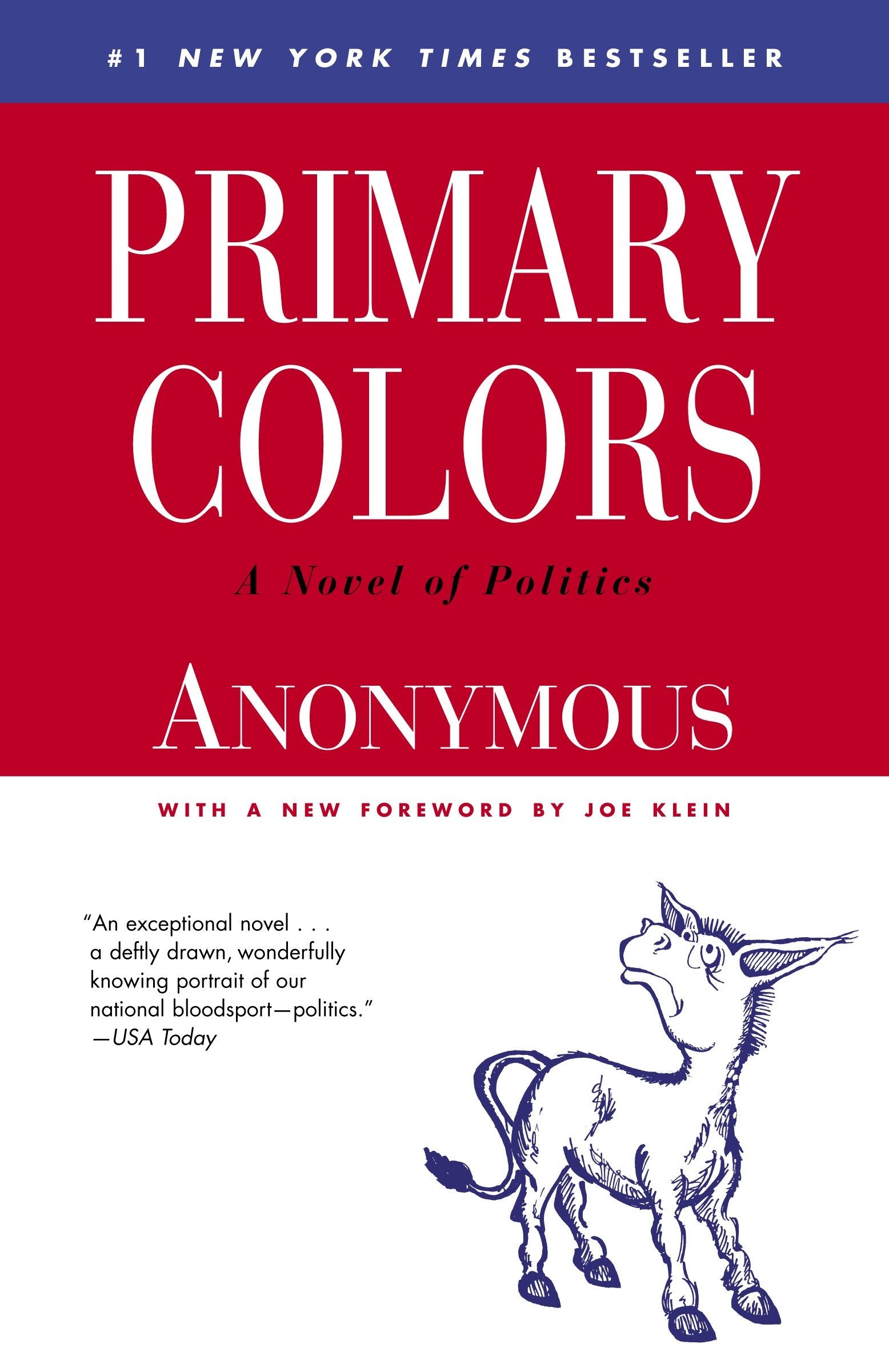 Primary Colors - A Novel of Politics