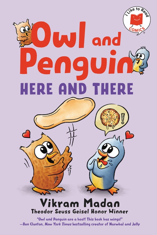 Owl and Penguin: Here and There (I Like to Read Comics)