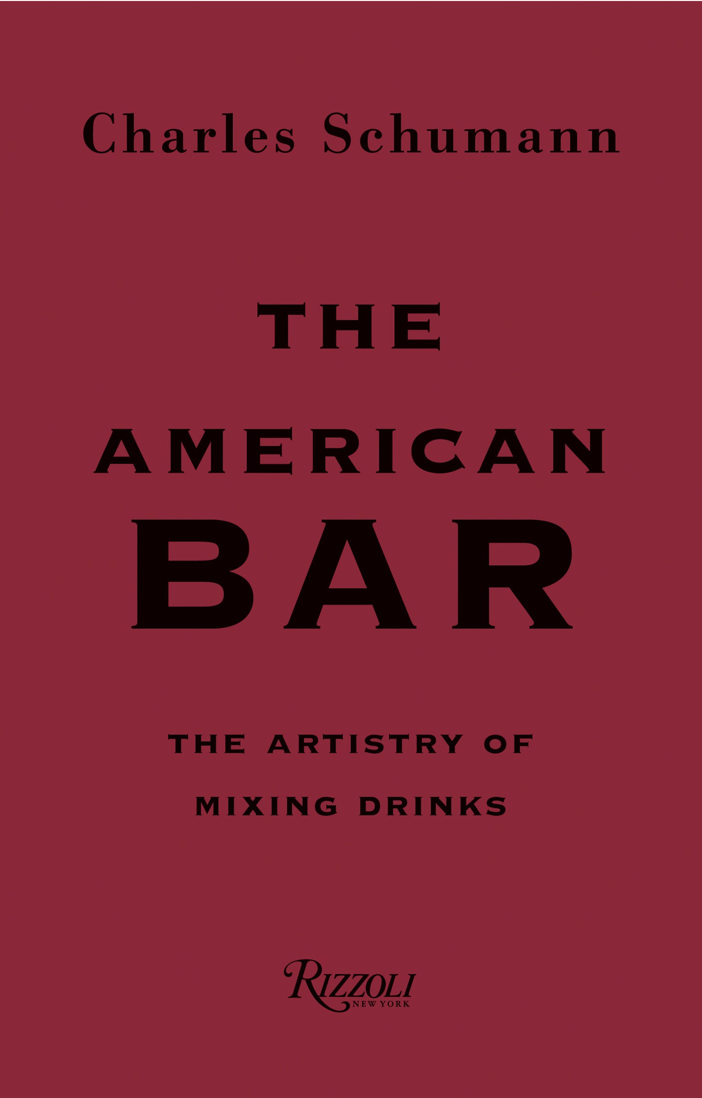 The American Bar - The Artistry of Mixing Drinks