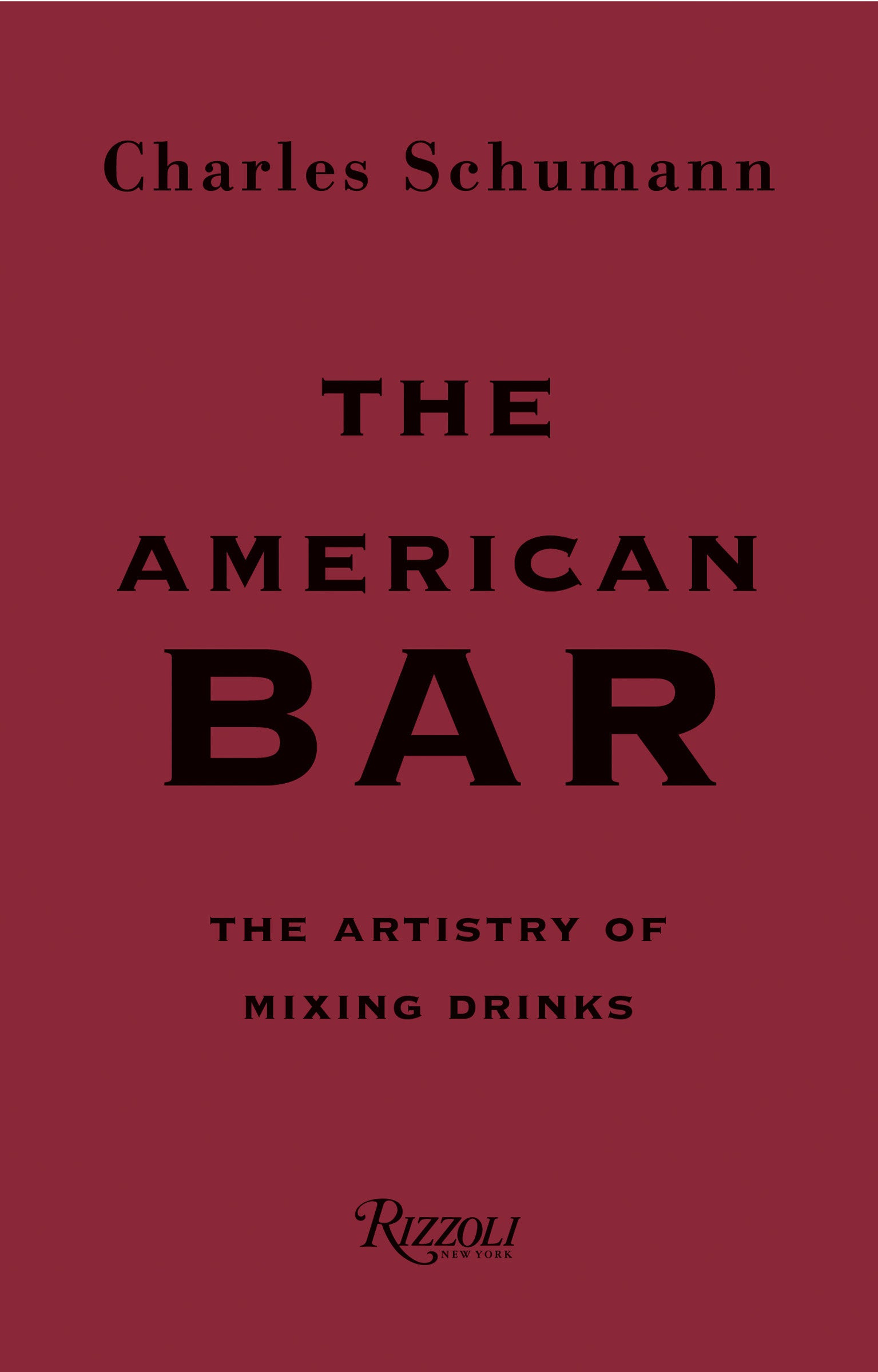 The American Bar - The Artistry of Mixing Drinks