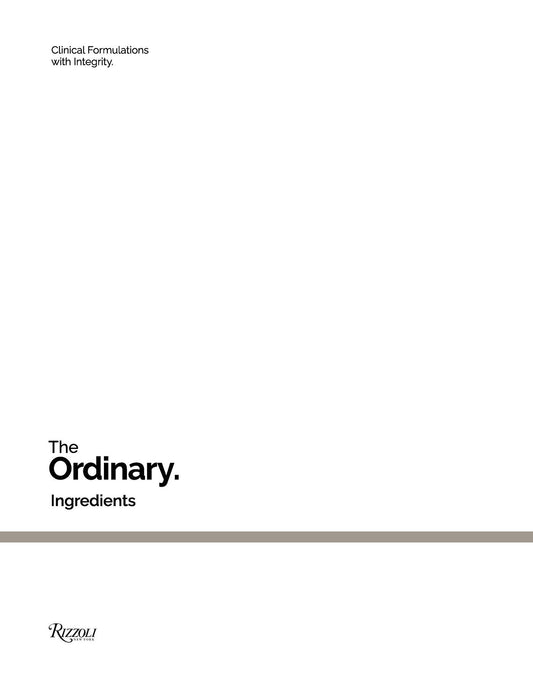 The Ordinary - Ingredients