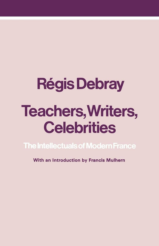 Teachers, Writers, Celebrities - The Intellectuals of Modern France