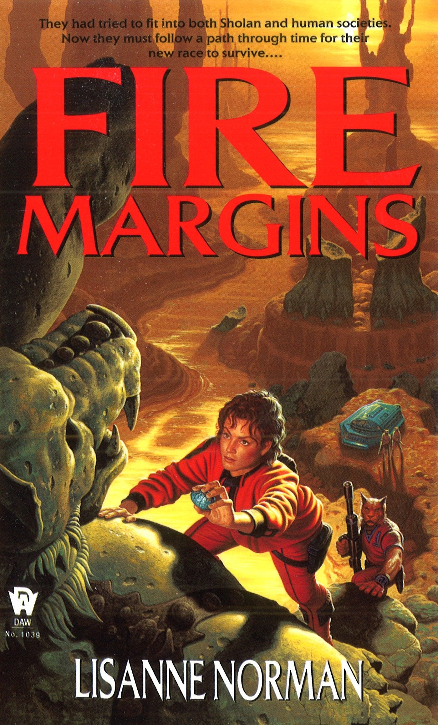 Fire Margins (Sholan Alliance) (Book:3)