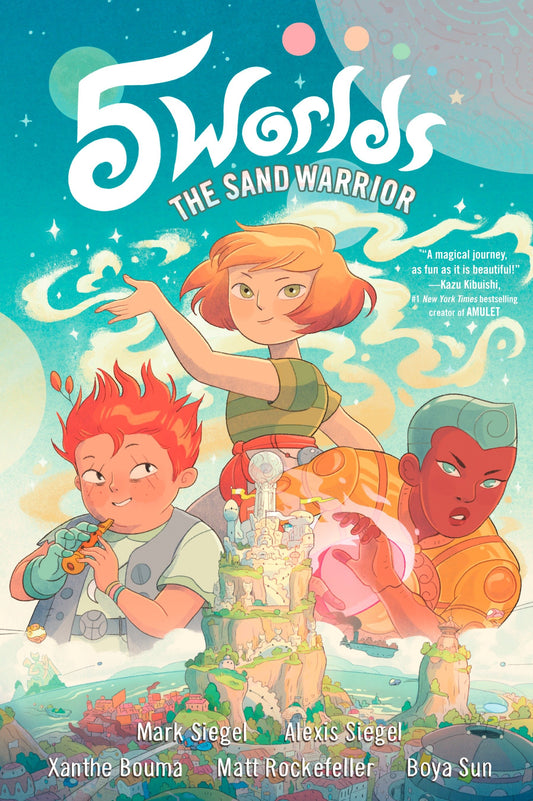 5 Worlds Book 1: The Sand Warrior - (A Graphic Novel) (5 Worlds) (Book:1)