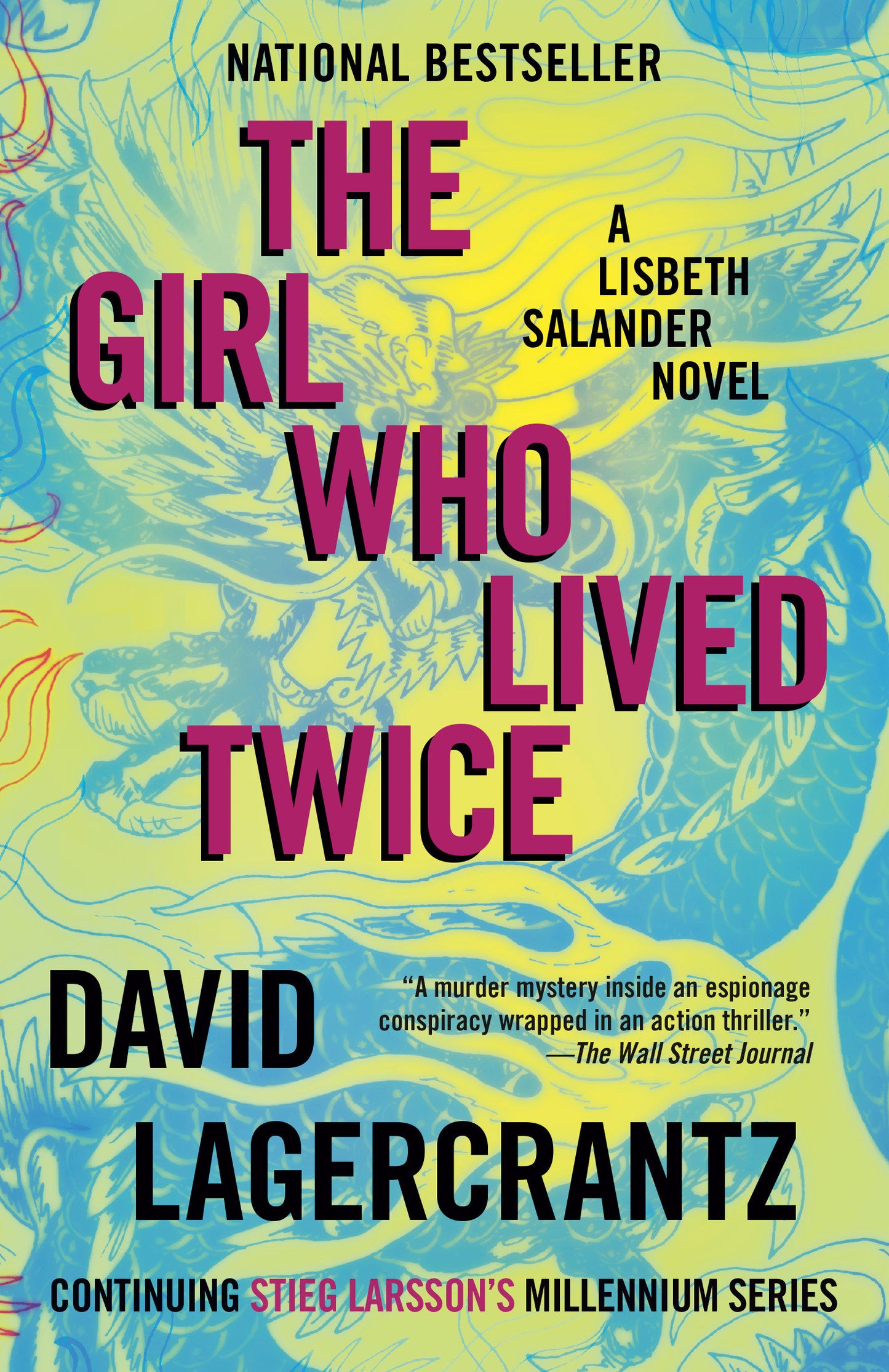 The Girl Who Lived Twice - A Lisbeth Salander Novel (The Girl with the Dragon Tattoo Series) (Book:6)