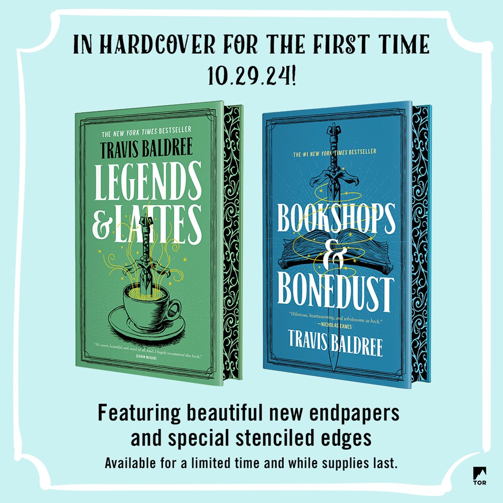 Bookshops & Bonedust: Deluxe Edition (Legends & Lattes) by Travis Baldree