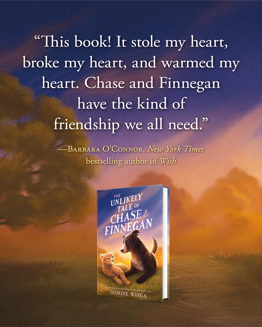 The Unlikely Tale of Chase and Finnegan by Jasmine Warga (SIGNED)