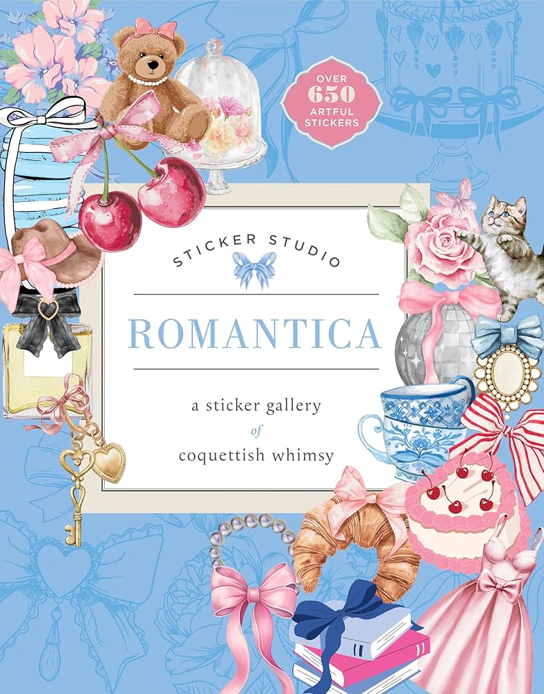 Sticker Studio: Romantica: A Sticker Gallery of Coquettish Whimsy by Chloe Standish