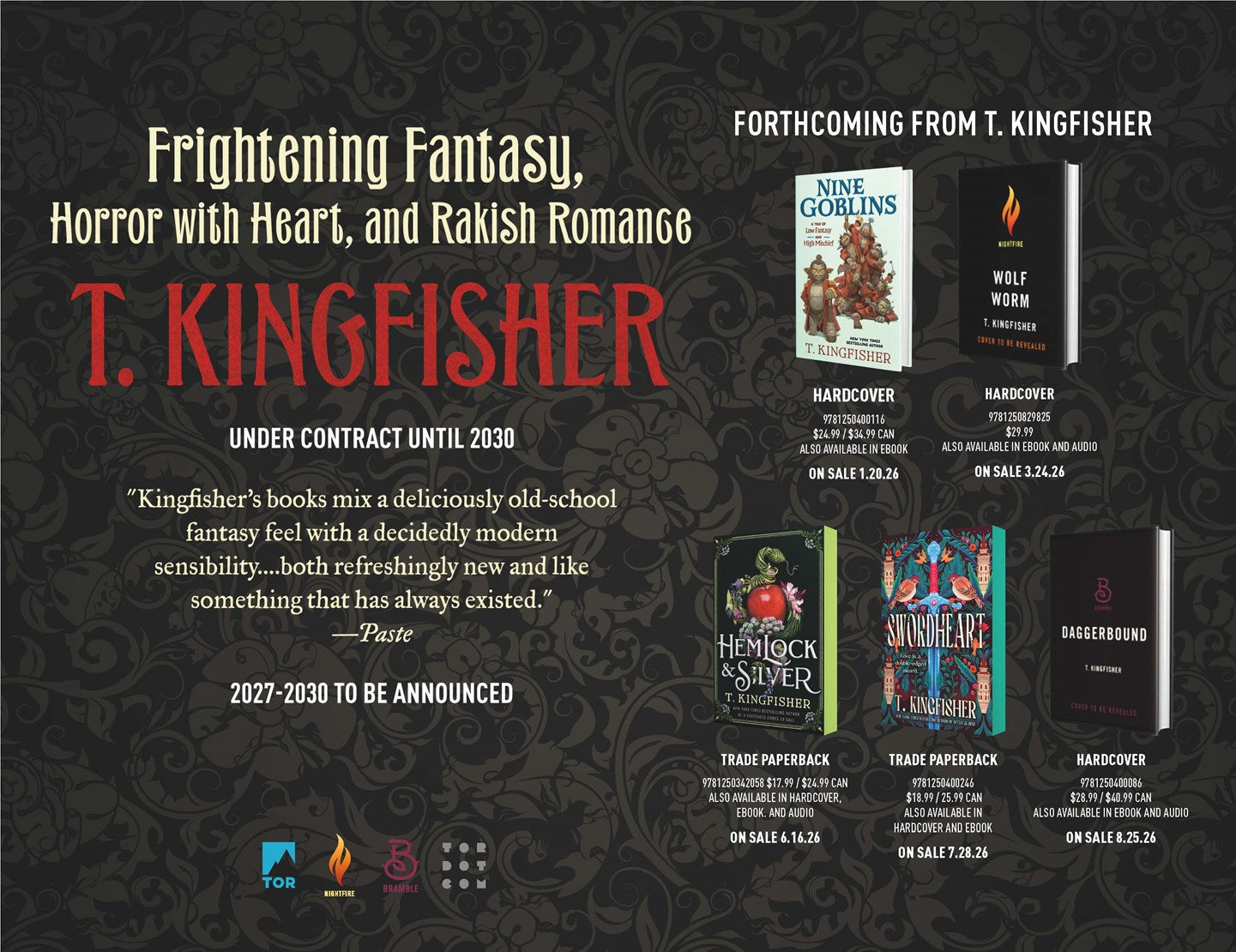 Wolf Worm by T. Kingfisher (SIGNED COPIES)