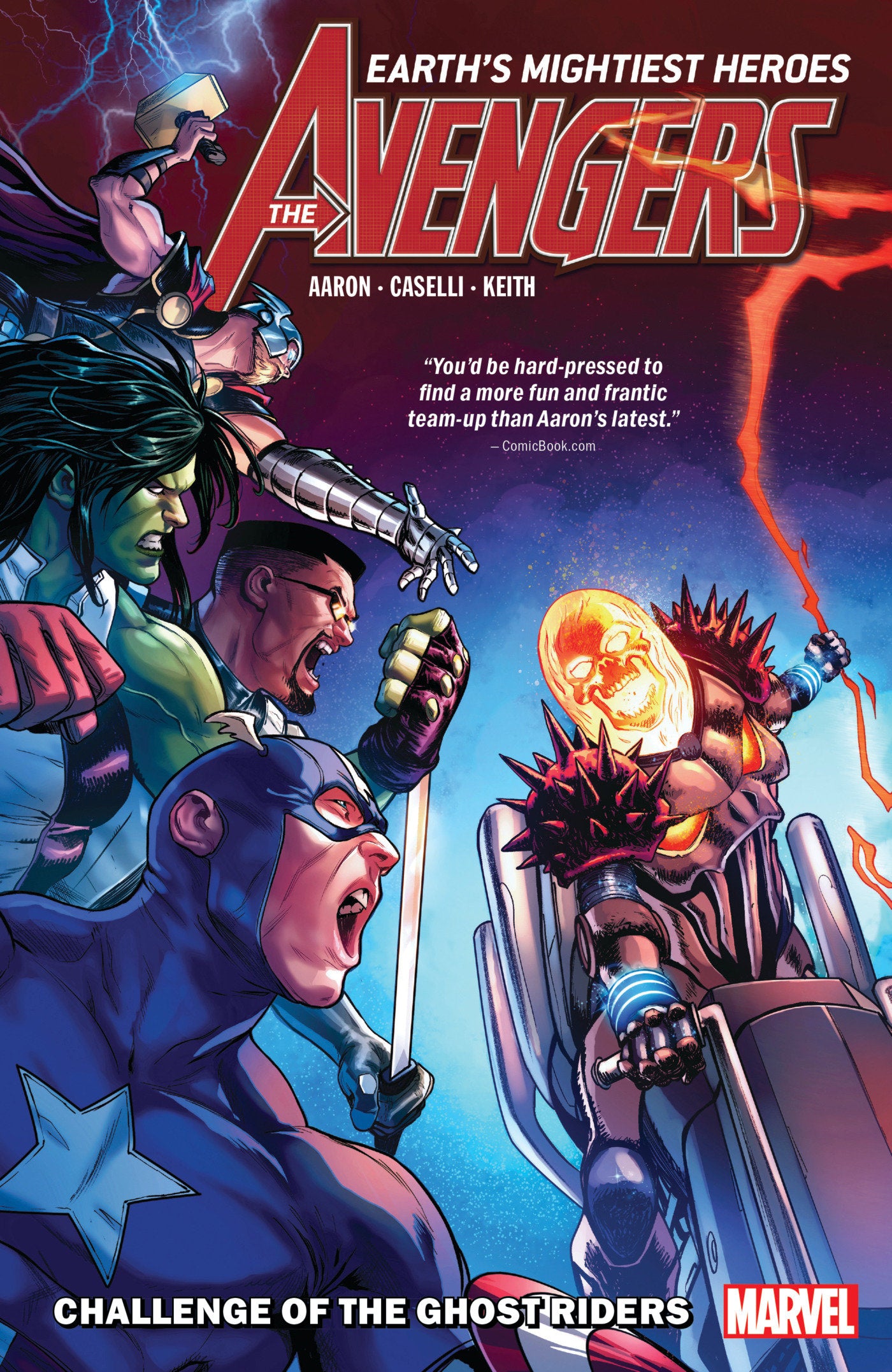 Avengers By Jason Aaron Vol. 5: Challenge Of The Ghost Riders (AVENGERS) (Book:5)