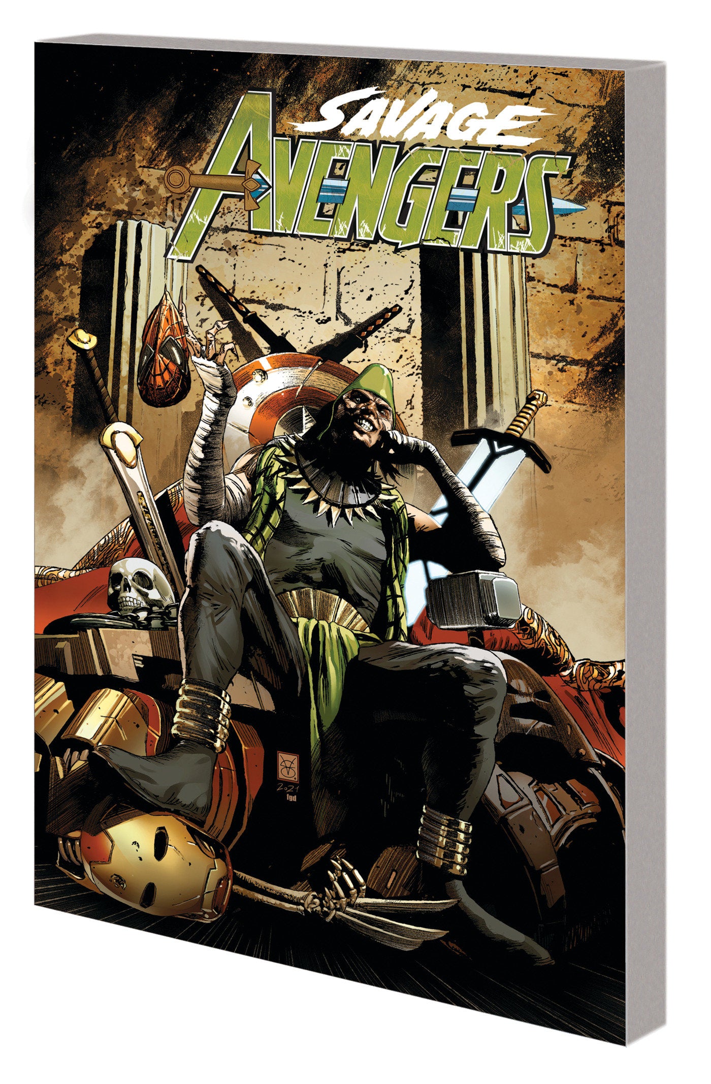 Savage Avengers Vol. 5: The Defilement Of All Things By The Cannibal-Sorcerer Kulan Gath (SAVAGE AVENGERS) (Book:5)