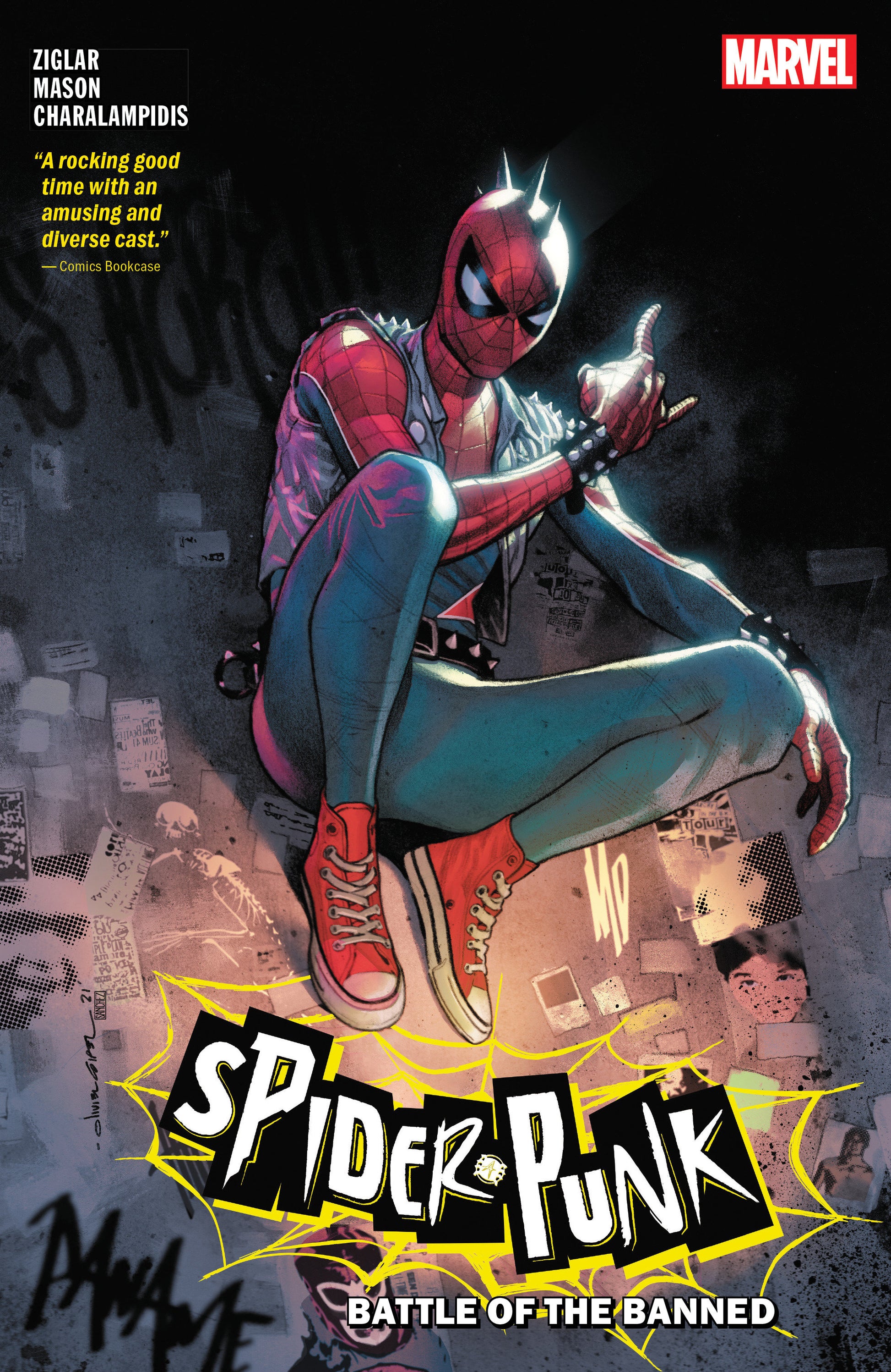 Spider-Punk: Battle Of The Banned (SPIDER-PUNK) (Book:1)