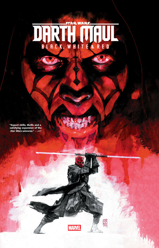 Star Wars: Darth Maul - Black, White & Red Treasury Edition (STAR WARS: DARTH MAUL - BLACK, WHITE & RED) (Book:1)