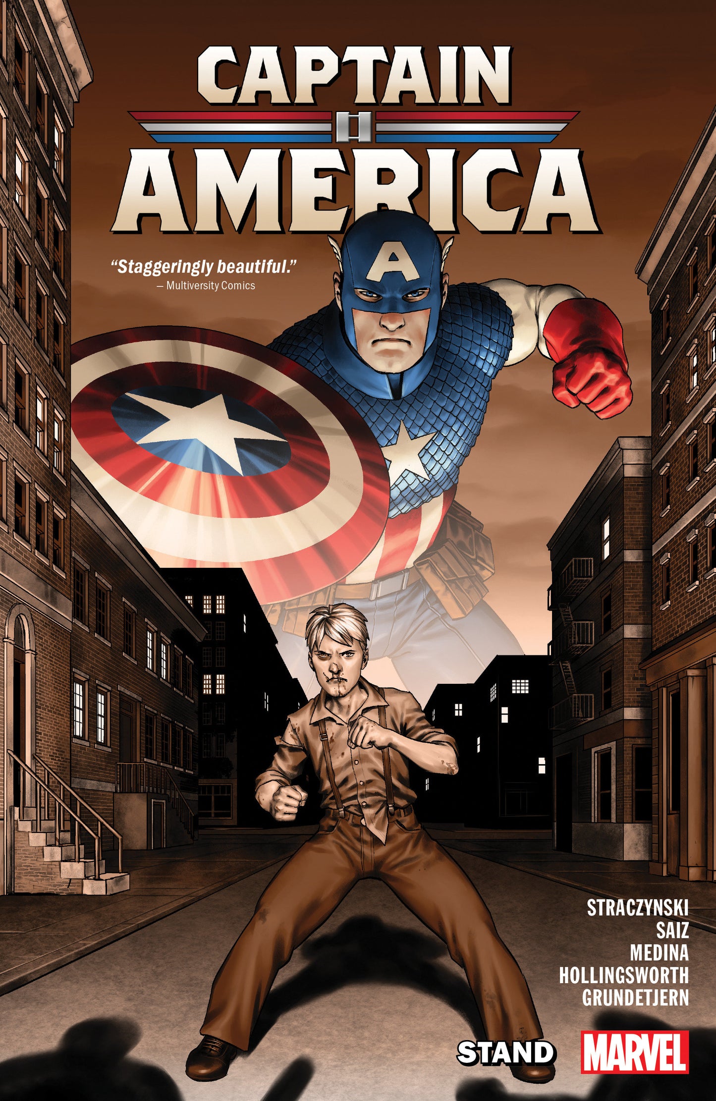 Captain America By J. Michael Straczynski Vol. 1: Stand (CAPTAIN AMERICA) (Book:1)