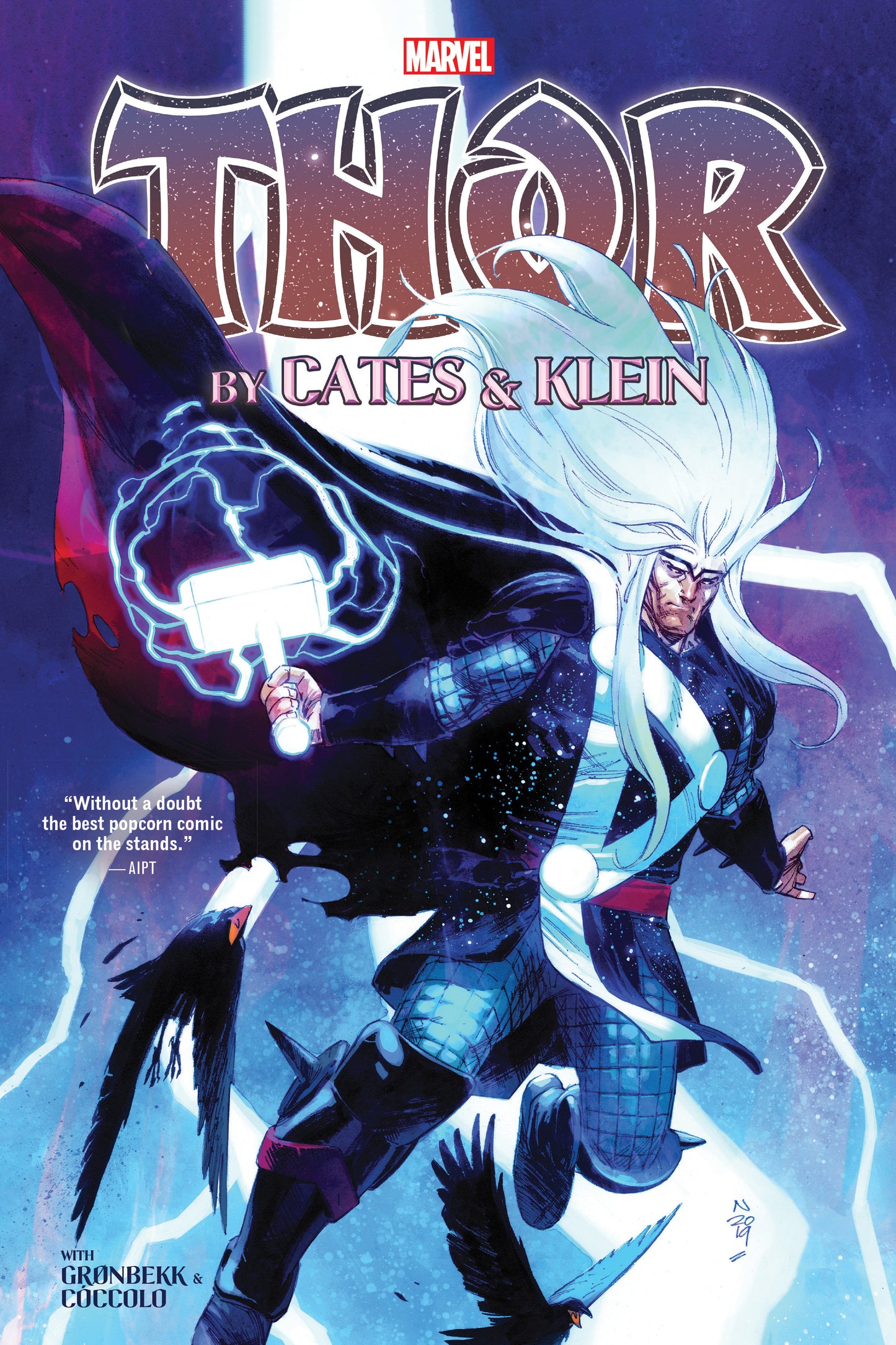 Thor By Cates & Klein Omnibus Nic Klein Thor Solo Cover