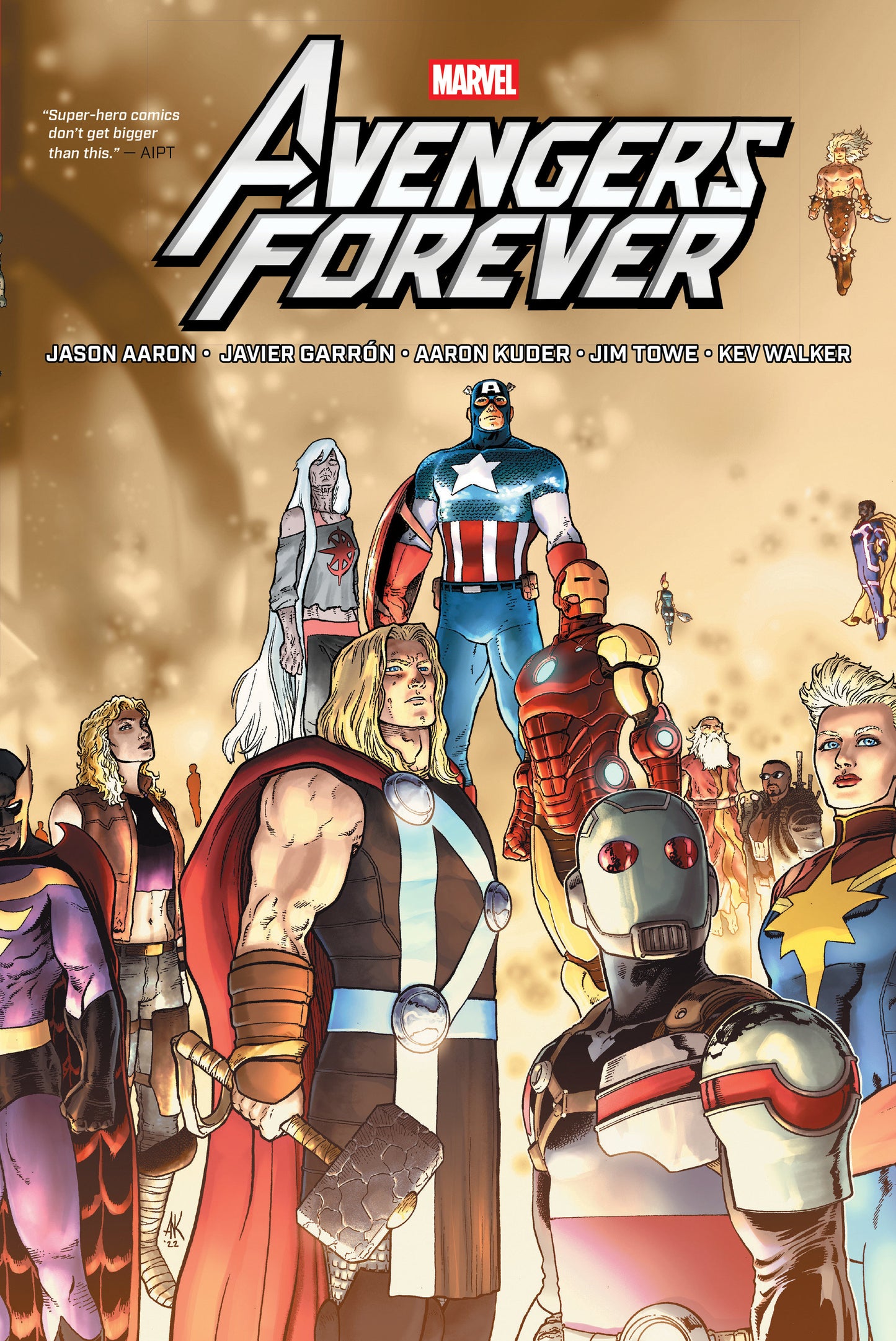 Avengers Forever By Jason Aaron Omnibus Aaron Kuder Cover (AVENGERS FOREVER) (Book:1)