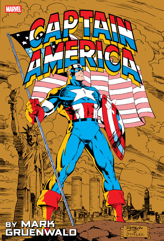 Captain America By Mark Gruenwald Omnibus Vol. 2 Ron Lim Anniversary Cover