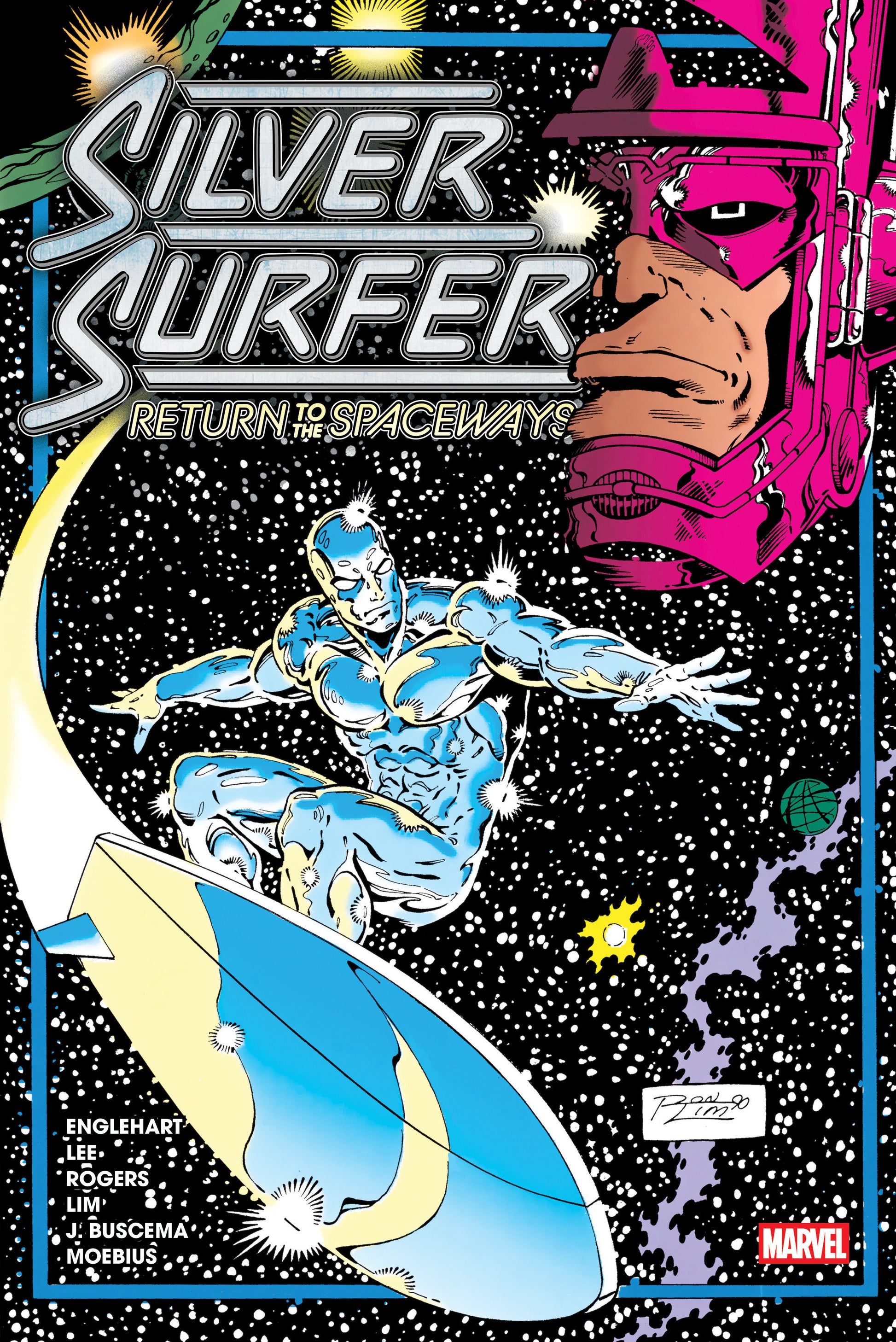 Silver Surfer: Return To The Spaceways Omnibus Ron Lim Cover