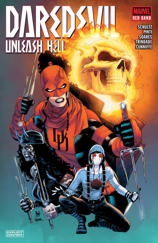 Daredevil: Unleash Hell - Red Band (DAREDEVIL: UNLEASH HELL - RED BAND) (Book:1)