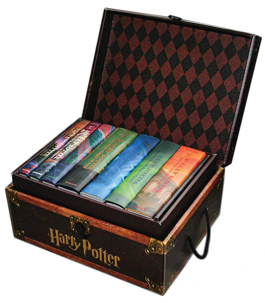 Harry Potter Hardcover Boxed Set: Books 1-7 (Trunk) cover image