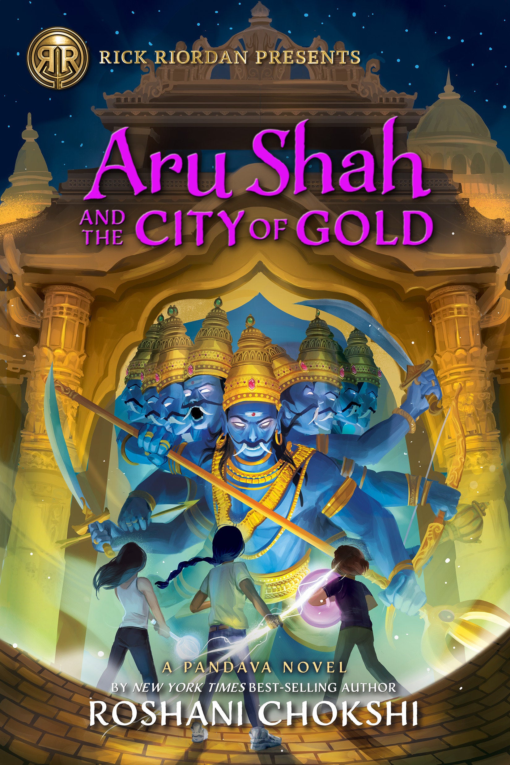 Rick Riordan Presents: Aru Shah and the City of Gold - A Pandava Novel Book 4 (Pandava Series) (Book:4)