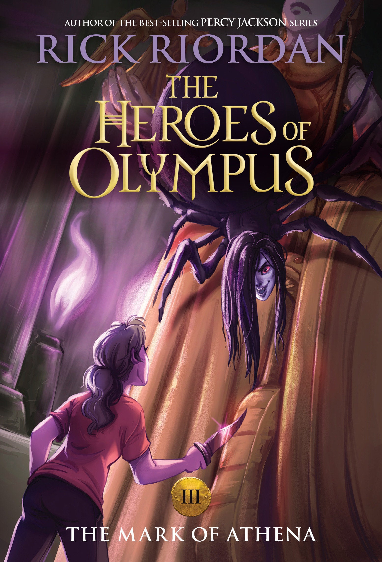 Heroes of Olympus, The Book Three: Mark of Athena, The-(new cover) (The Heroes of Olympus) (Book:3)
