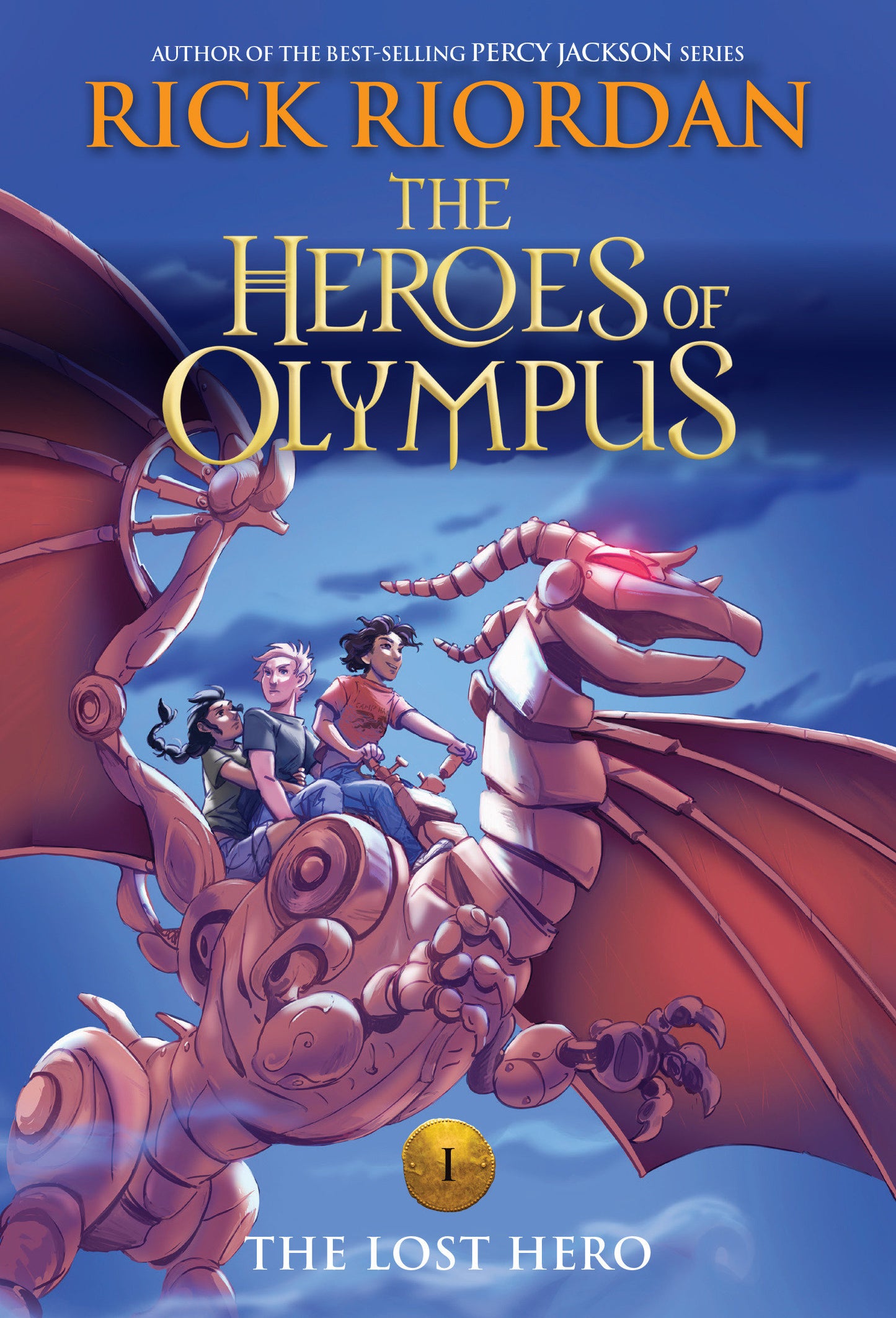 The Heroes of Olympus, Book One: The Lost Hero - (new cover) (The Heroes of Olympus) (Book:1)