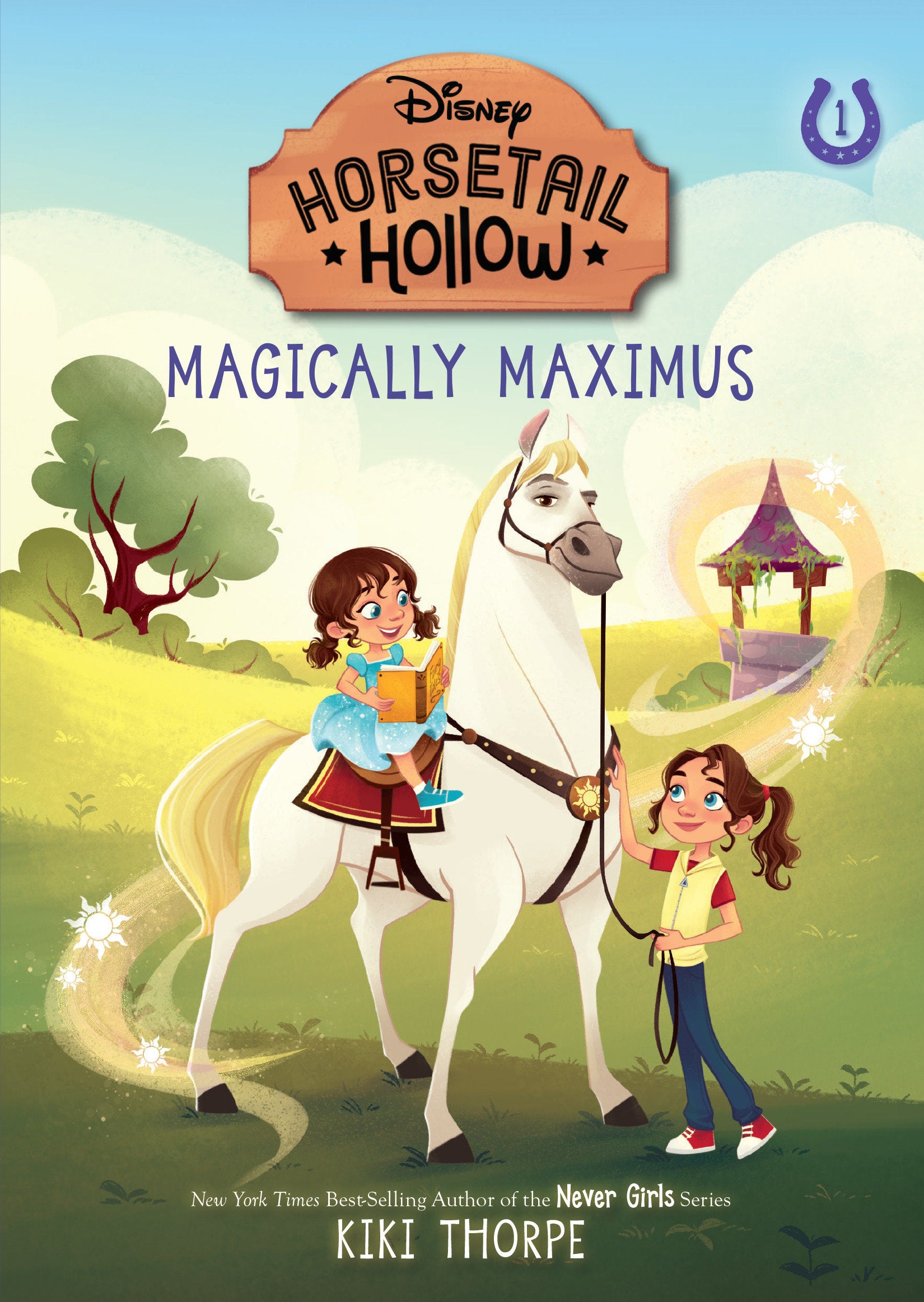 Magically Maximus: Princess Rapunzels Horse (Disneys Horsetail Hollow, Book 1) (Horsetail Hollow) (Book:1)