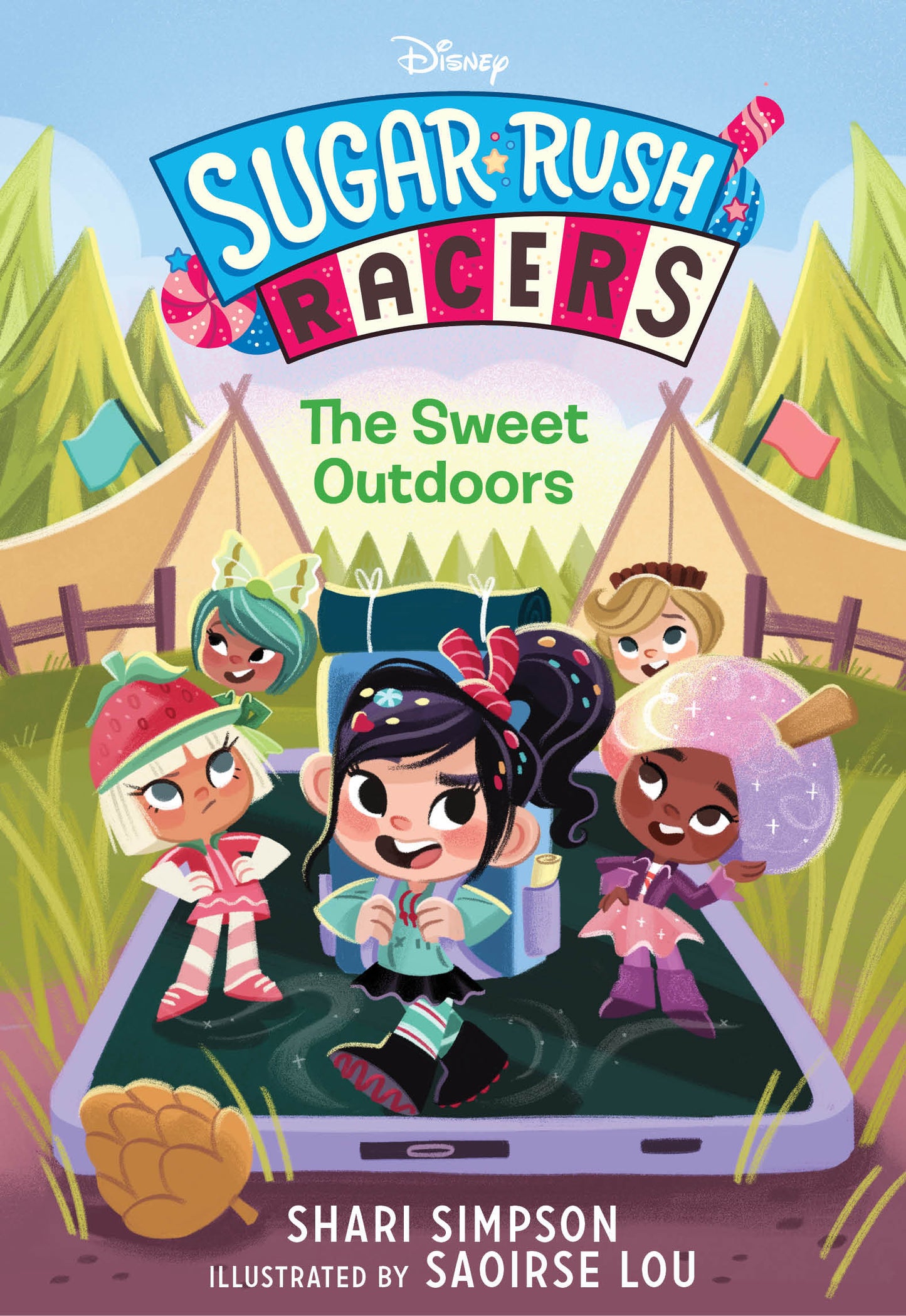 Sugar Rush Racers: The Sweet Outdoors (Sugar Rush Racers) (Book:2)