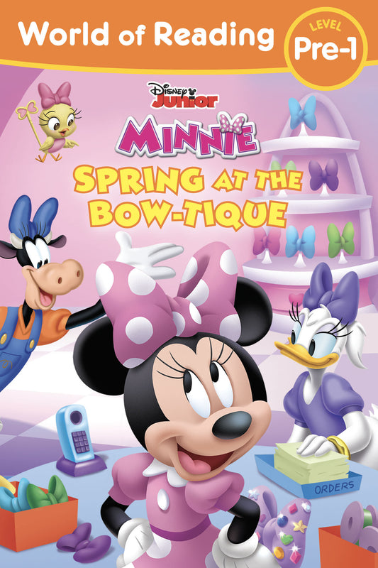 World of Reading Disney Junior Minnie Spring at the Bow-tique (World of Reading)