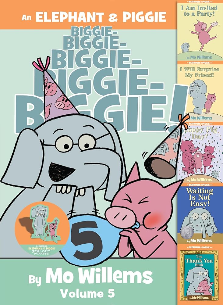 An Elephant & Piggie Biggie! Volume 5 (An Elephant and Piggie Book) by Mo Willems