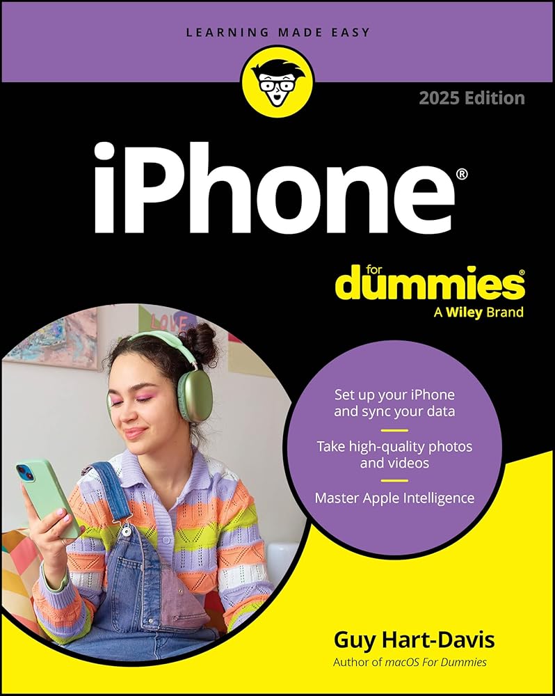 iPhone For Dummies, 2025 Edition cover image