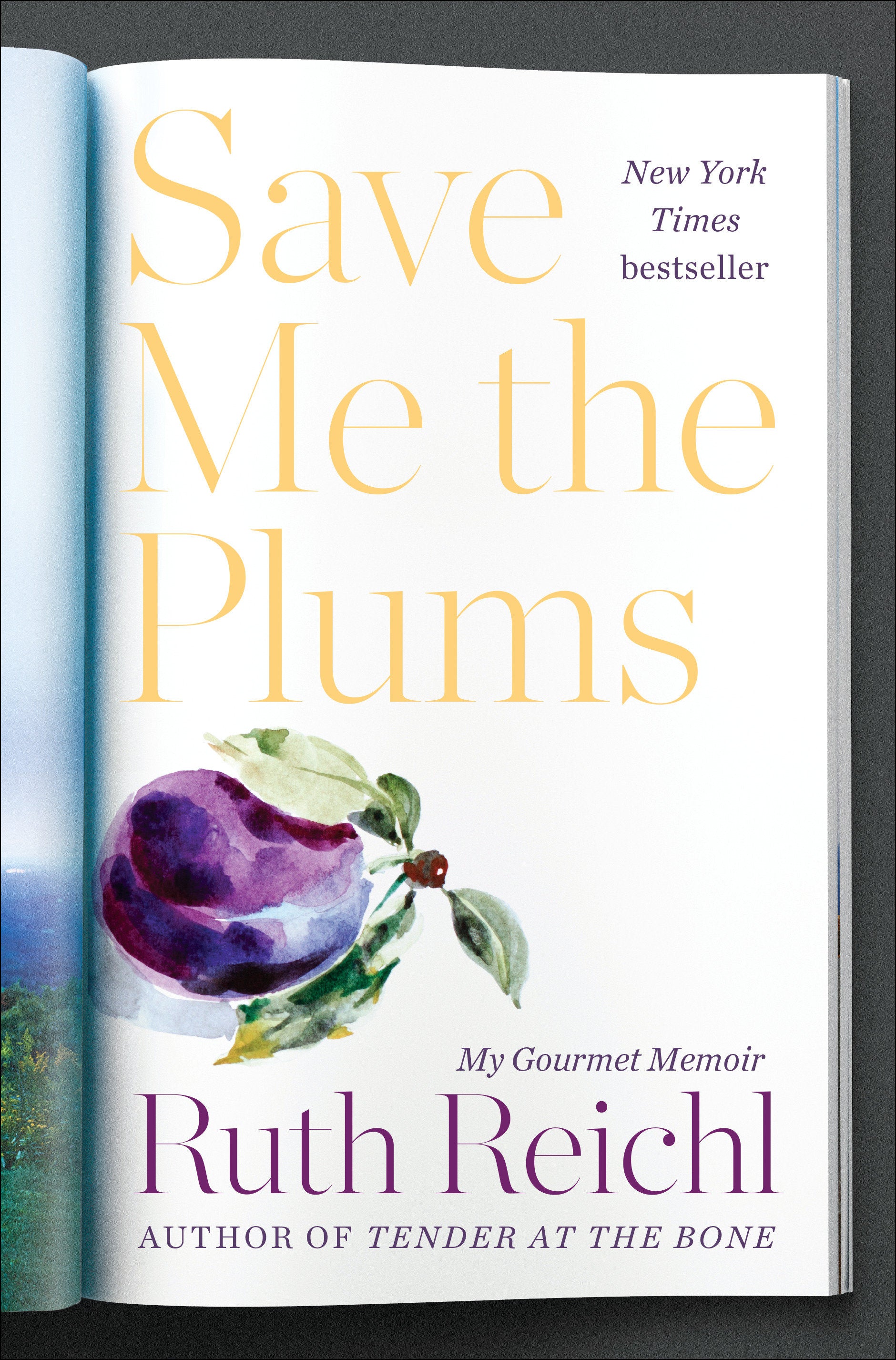 Save Me the Plums - My Gourmet Memoir