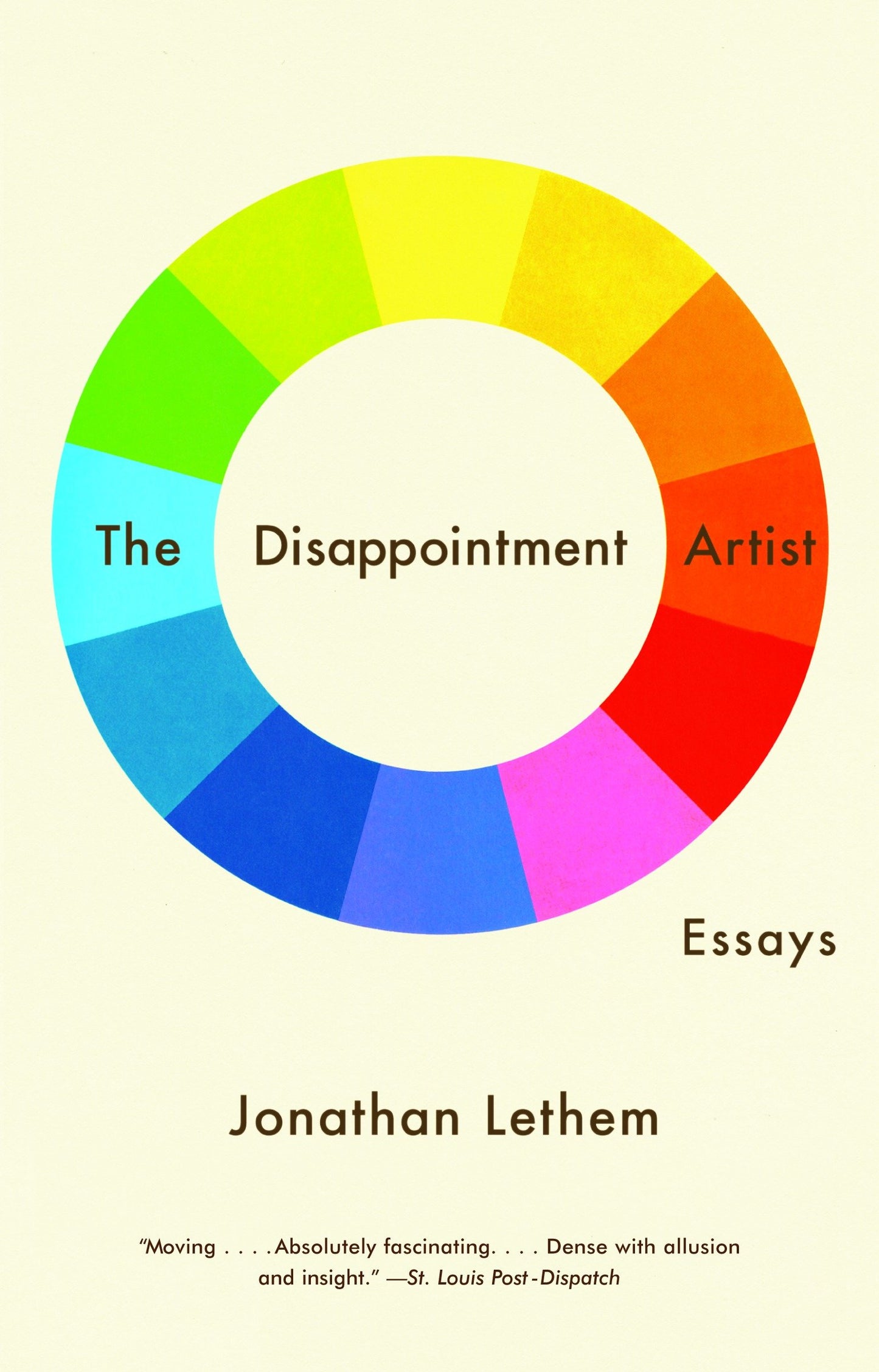 The Disappointment Artist - Essays (Vintage Contemporaries)