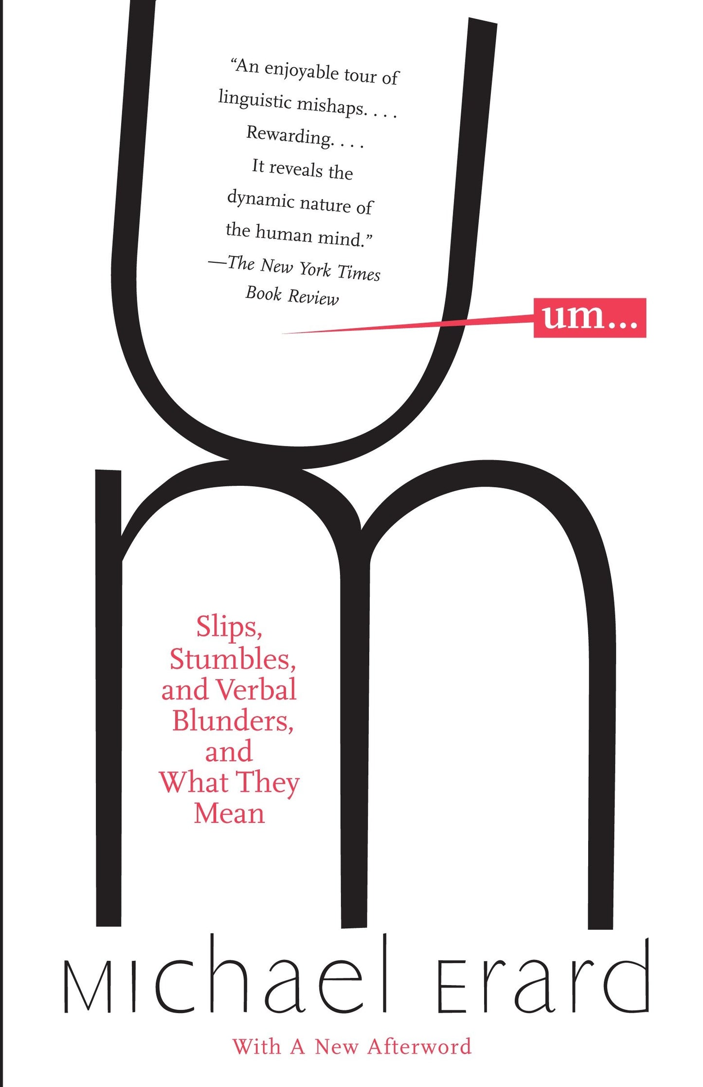 Um. . . - Slips, Stumbles, and Verbal Blunders, and What They Mean