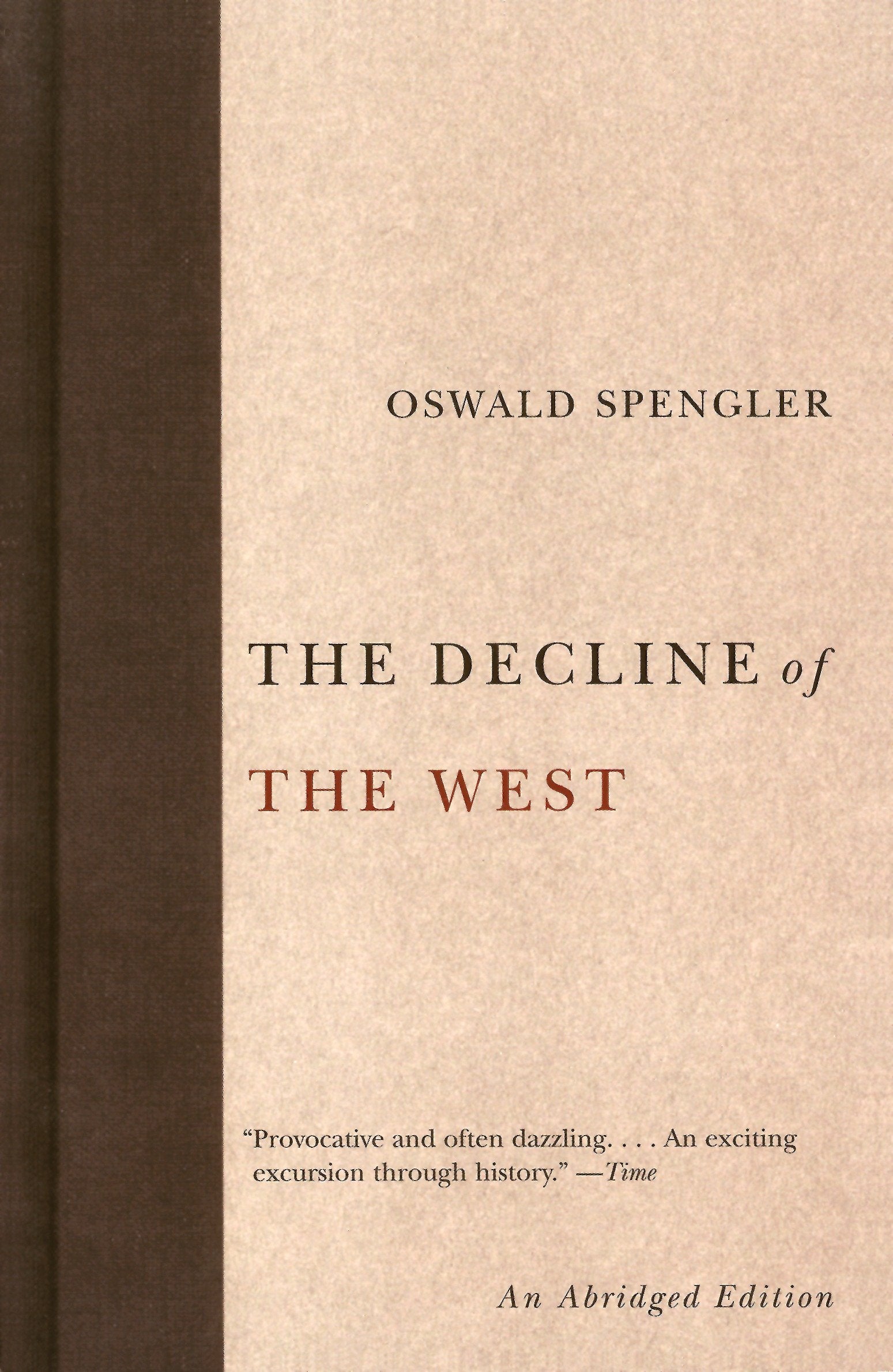 The Decline of the West