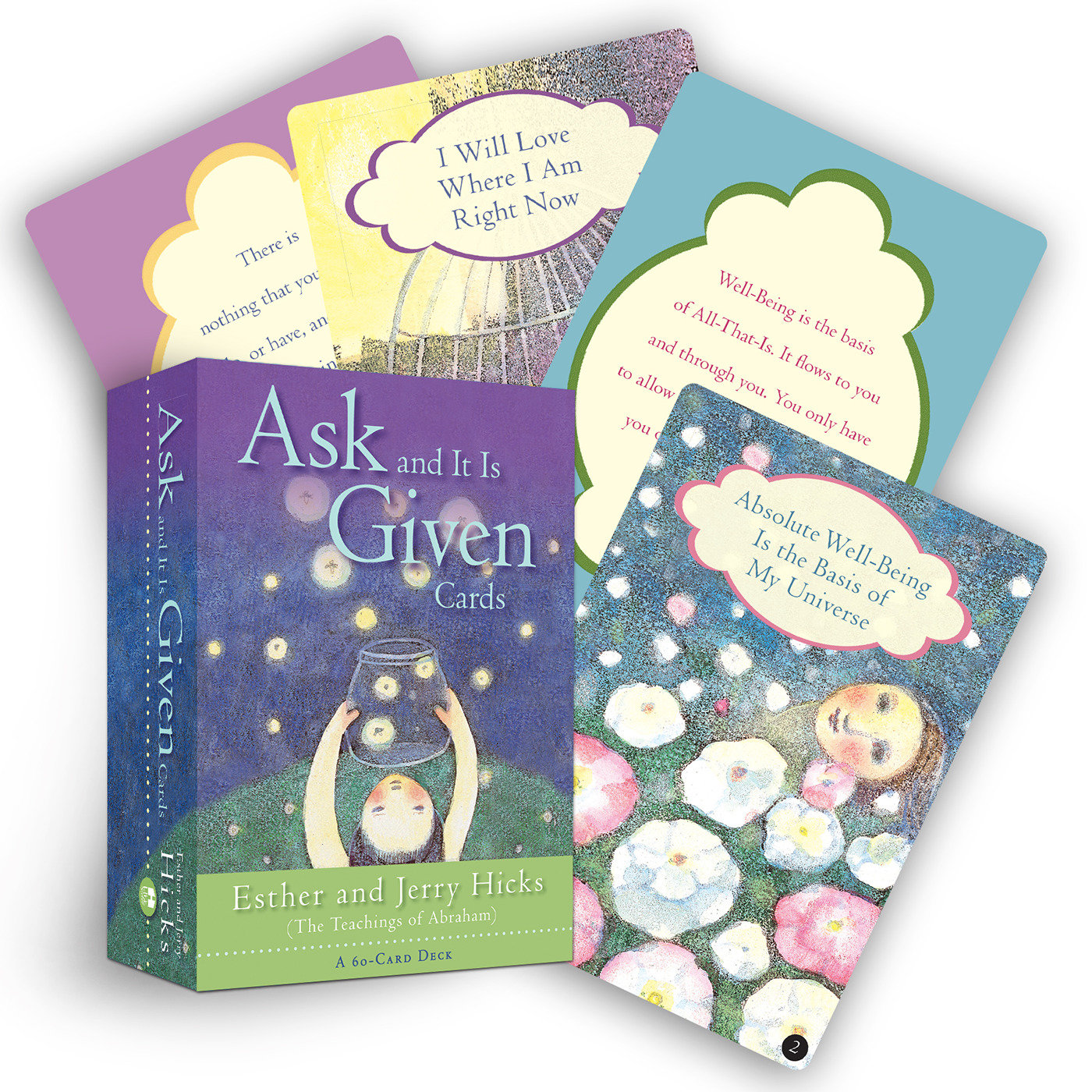 Ask And It Is Given Cards - A 60-Card Deck plus Dear Friends card