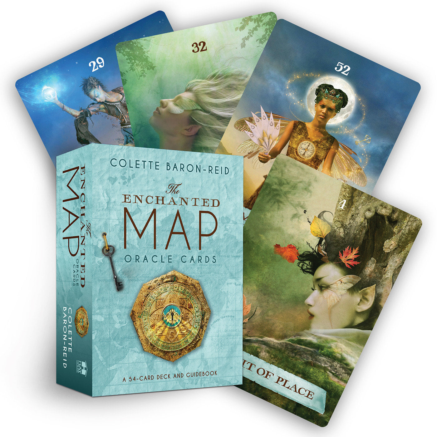 The Enchanted Map Oracle Cards - A 54-Card Oracle Deck for Love, Purpose, Healing, Magic, and Happiness