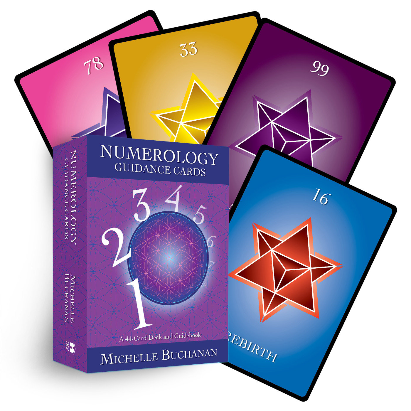 Numerology Guidance Cards - A 44-Card Deck and Guidebook