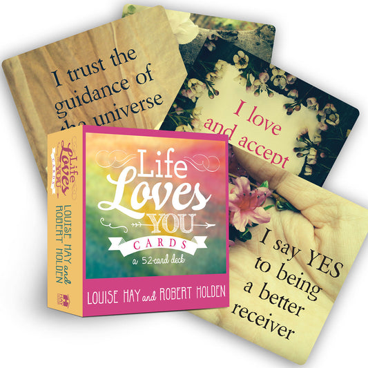 Life Loves You Cards - 52 Inspirational Affirmation Cards for Daily Wisdom and Motivation