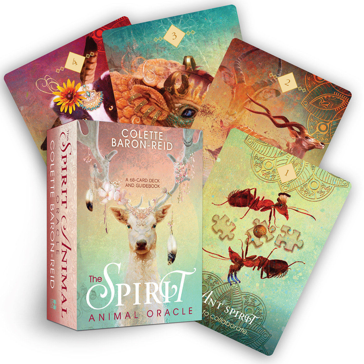The Spirit Animal Oracle - A 68-Card Deck - Animal Spirit Cards with Guidebook