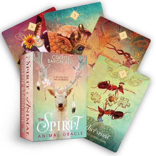 The Spirit Animal Oracle - A 68-Card Deck - Animal Spirit Cards with Guidebook
