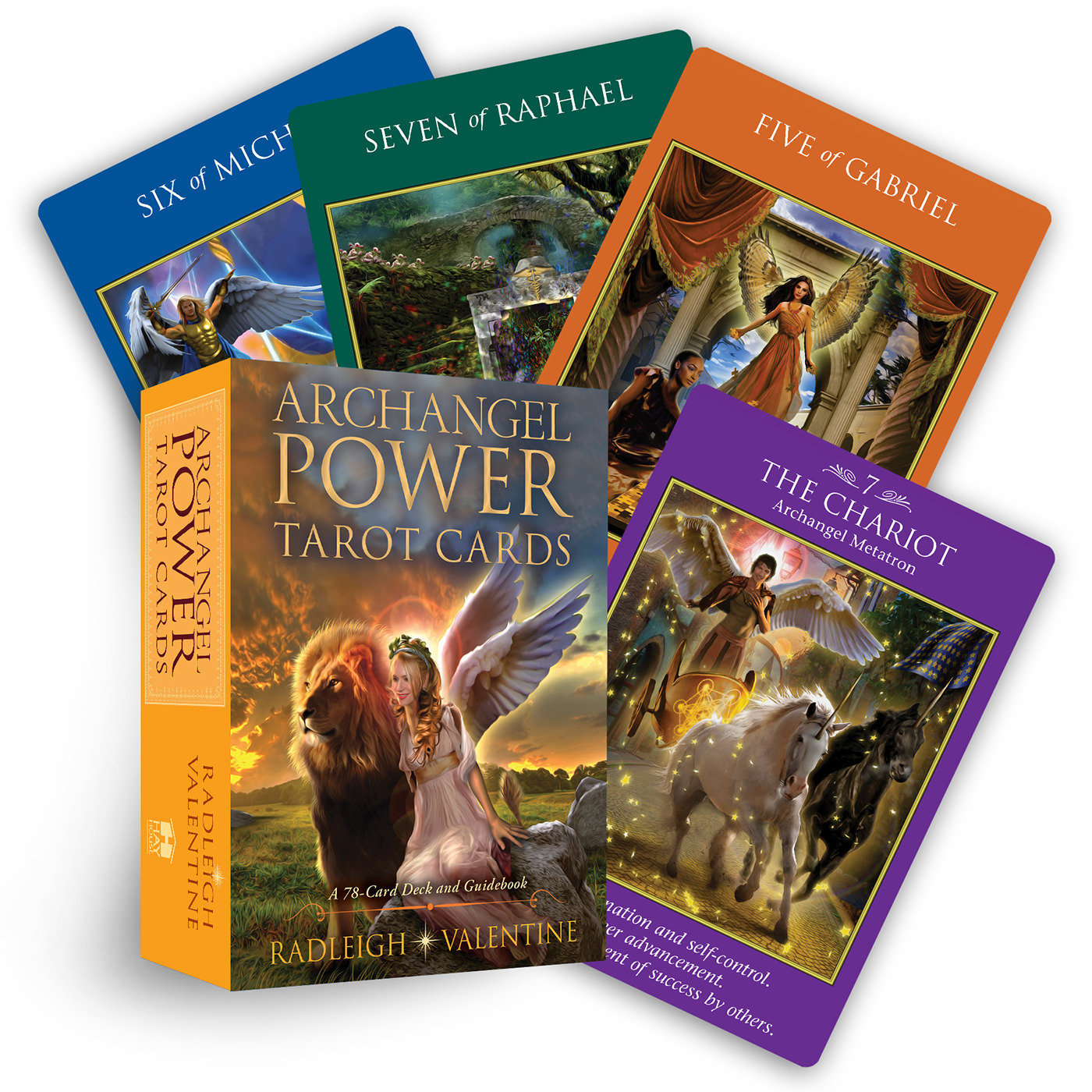Archangel Power Tarot Cards - A 78-Card Deck and Guidebook