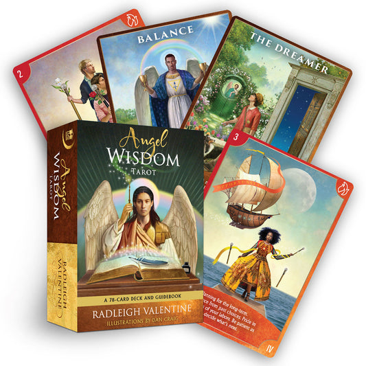 Angel Wisdom Tarot - A 78-Card Deck and Guidebook