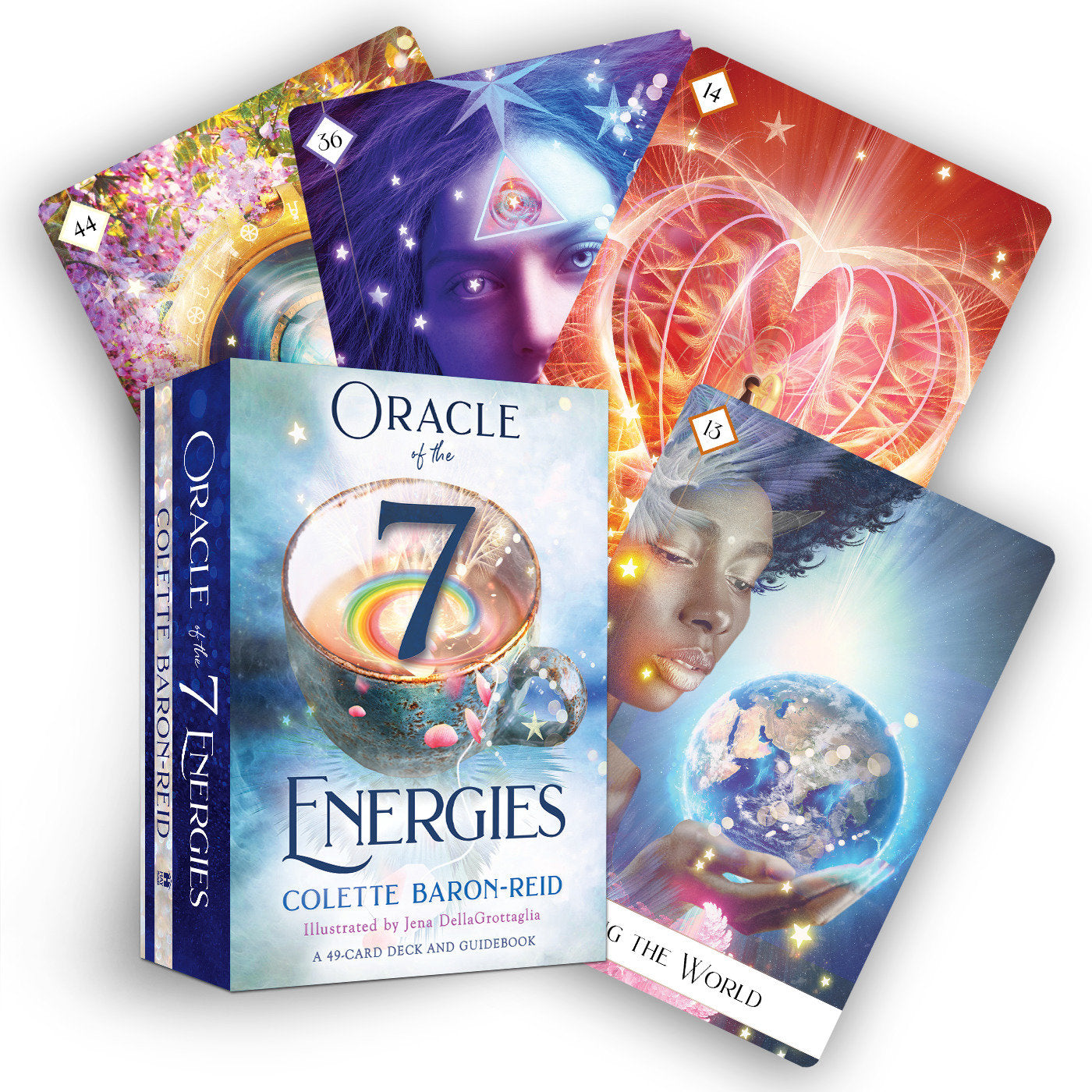 Oracle of the 7 Energies - A 49-Card Deck and GuidebookEnergy Oracle Cards for Spiritual Guidance, Divination, and Intuition
