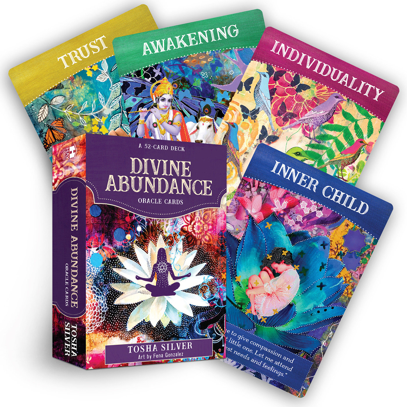 Divine Abundance Oracle Cards - A 51-Card Deck