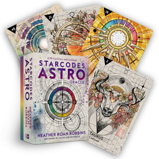 Starcodes Astro Oracle - A 56-Card Deck and Guidebook