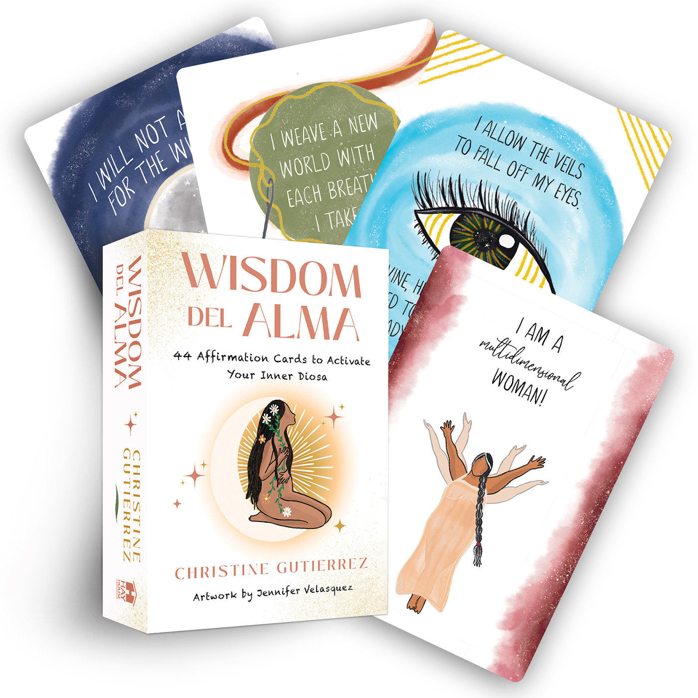 Wisdom Del Alma - 44 Affirmation Cards to Activate Your Inner Diosa