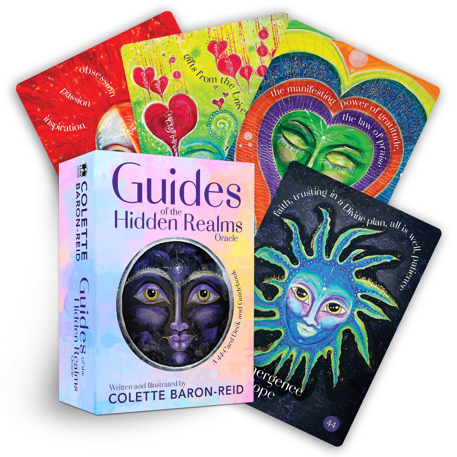 Guides of the Hidden Realms Oracle - A 44-Card Deck and Guidebook